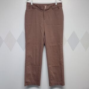 Lee Petite regular fit straight leg mid rise secretly shapes size 12 Petite